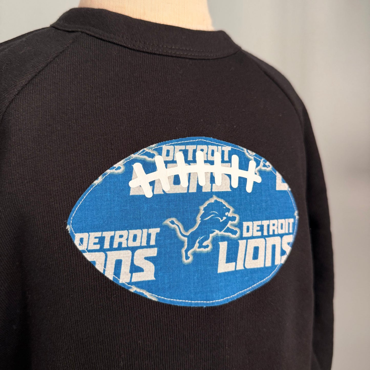 Lions Football Applique Sweatshirt