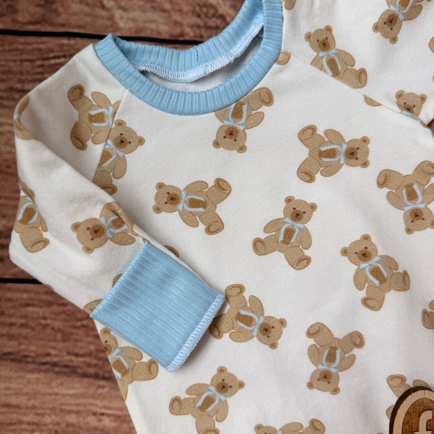 Knot Gown - Blue Bow Bears