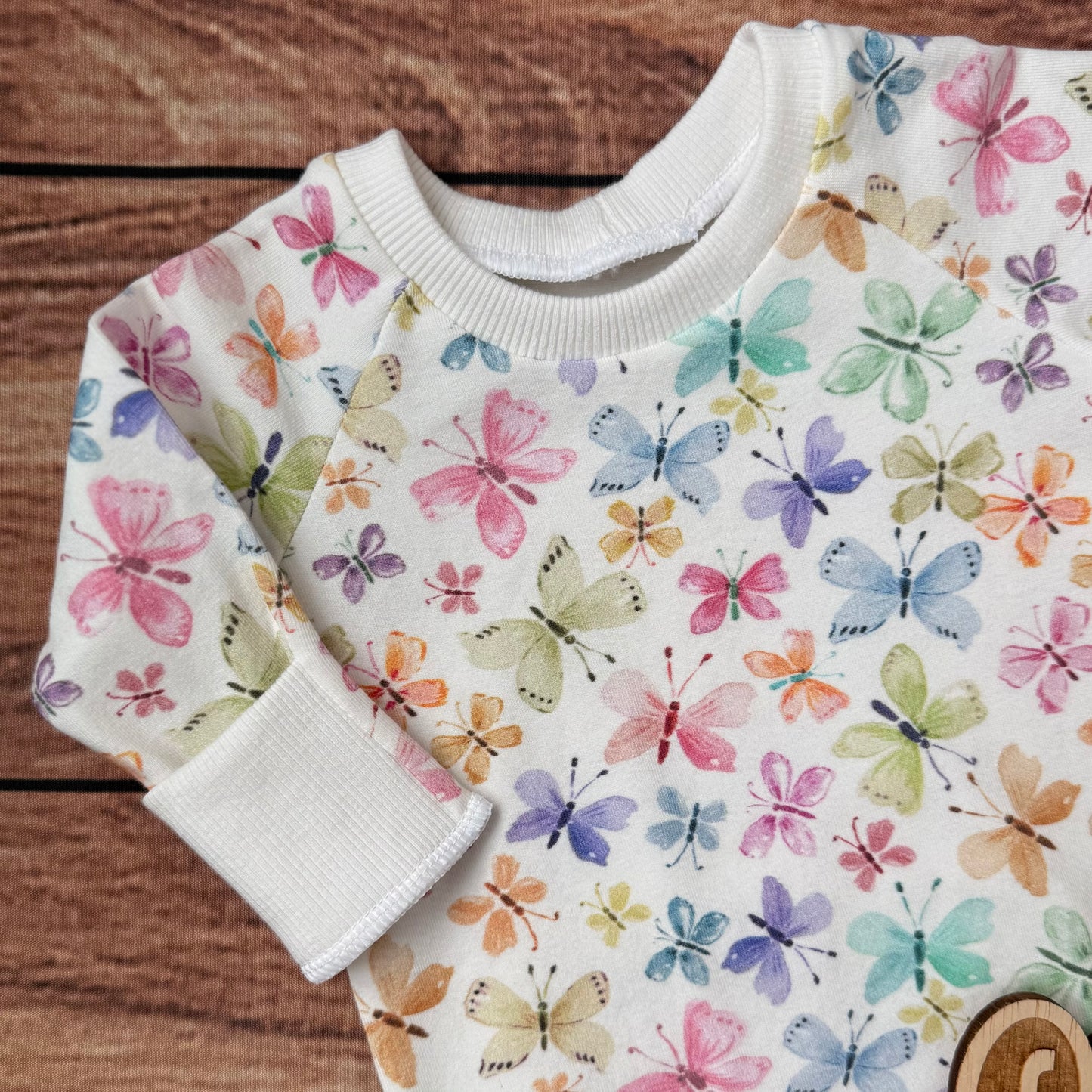 Knot Gown - Multicolor Butterflies