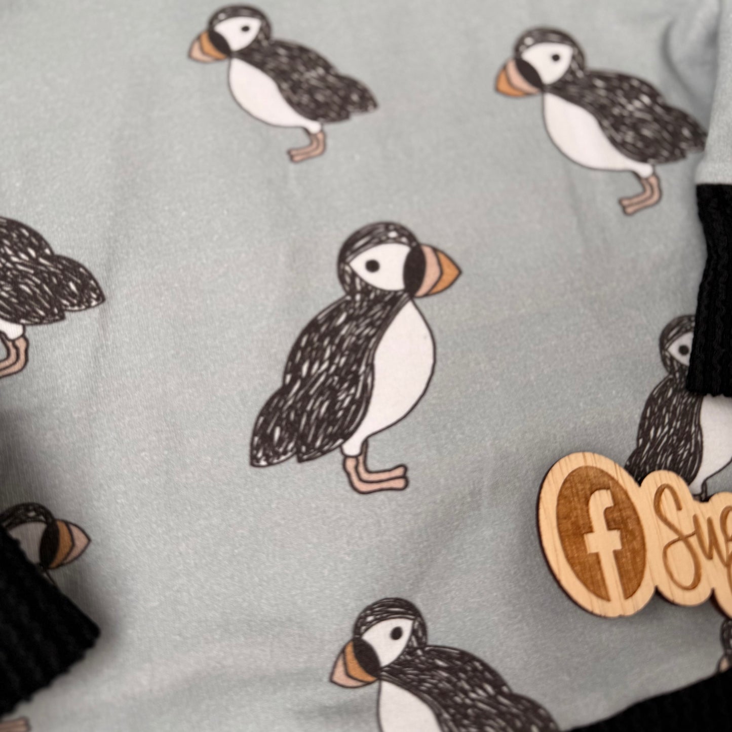 Puffin Raglan Sweater (toddler)