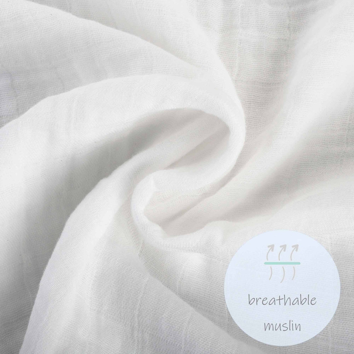LollyBanks Oh Deer Baby Muslin Swaddle Blanket