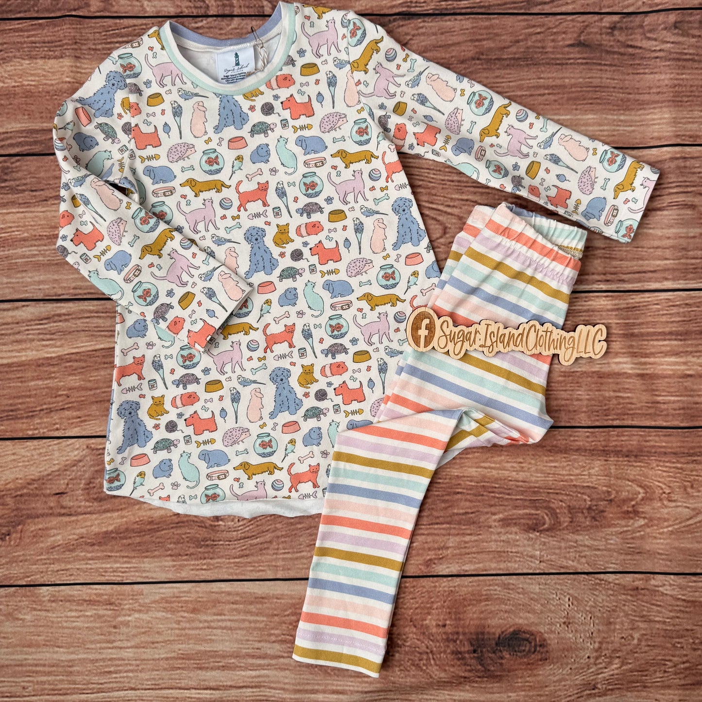 Pets Tunic and Leggings Set