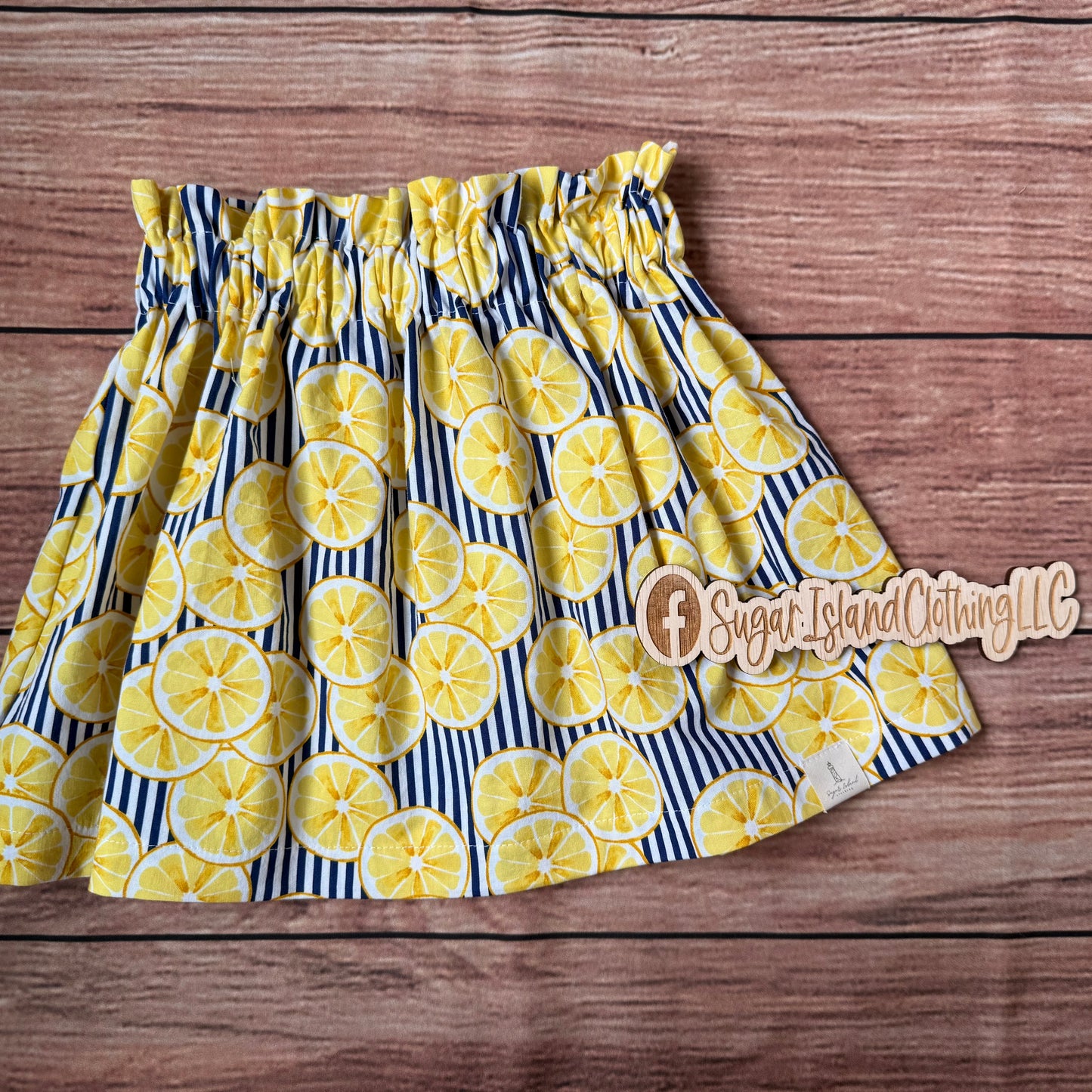 Lemon Stripes Skirt