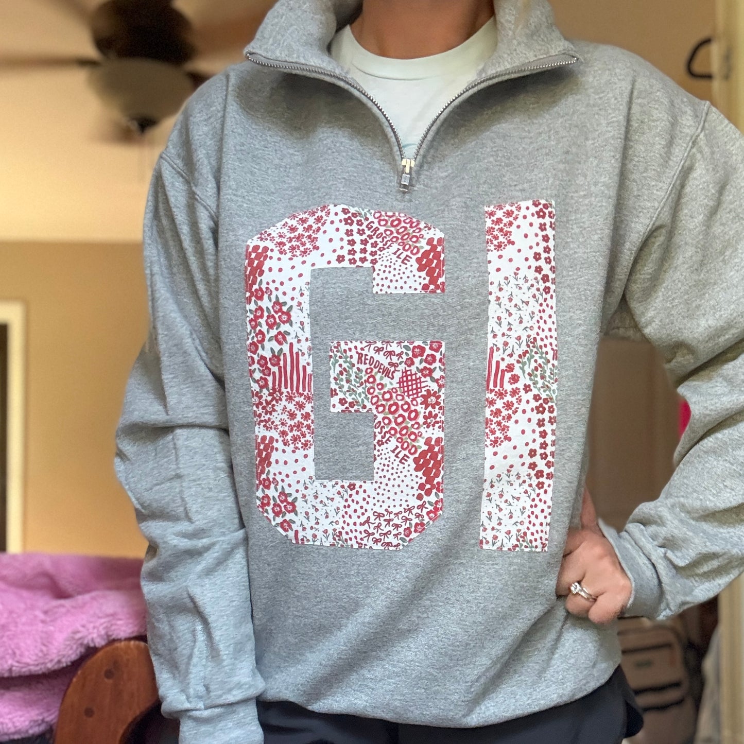 Grosse Ile Appliqué Sweatshirt PREORDER