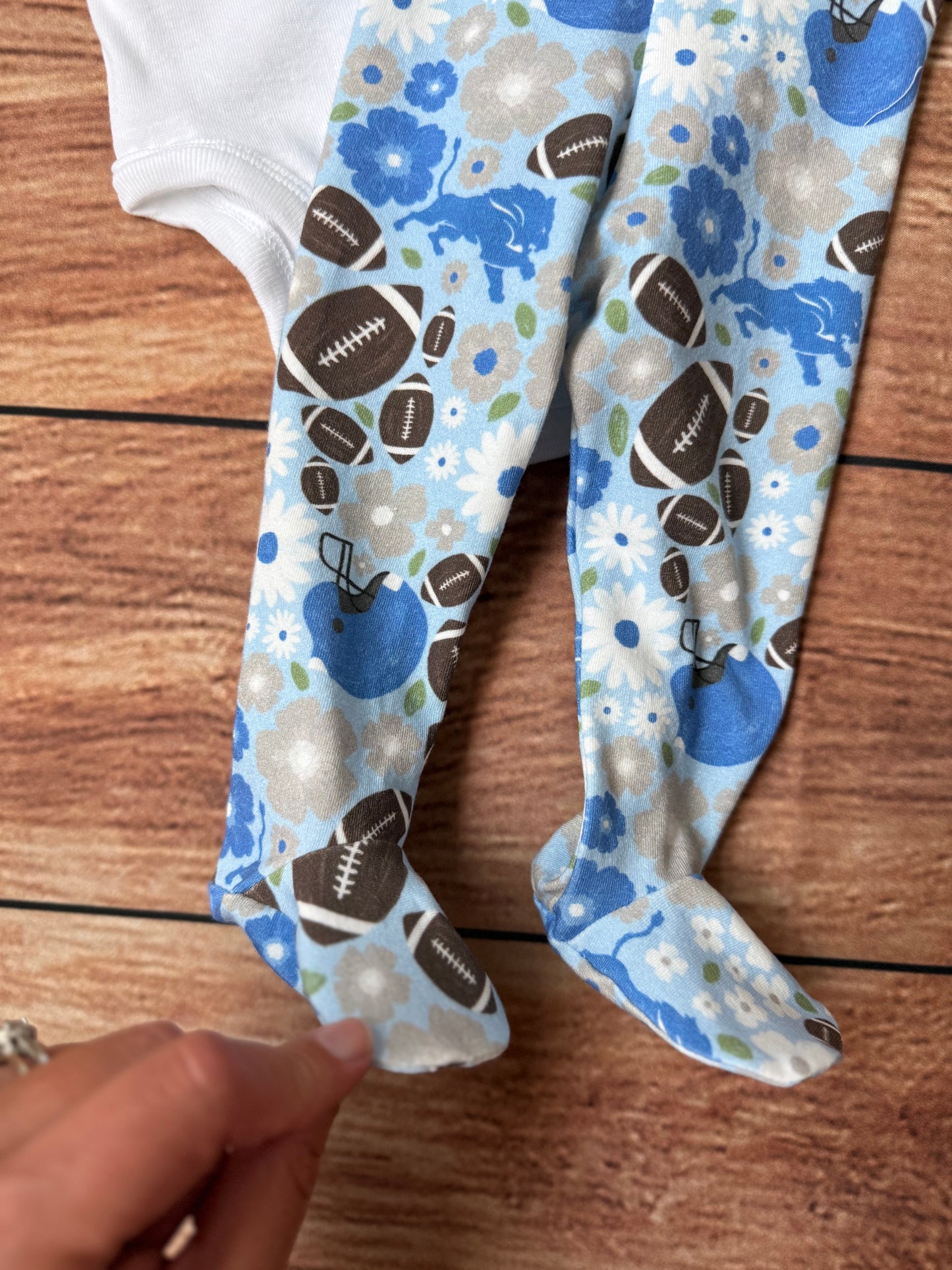 Baby Lions Set Bow Applique