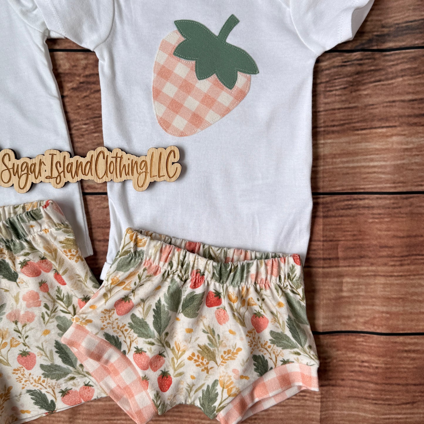 Berry Sweet Applique Top & Shorts
