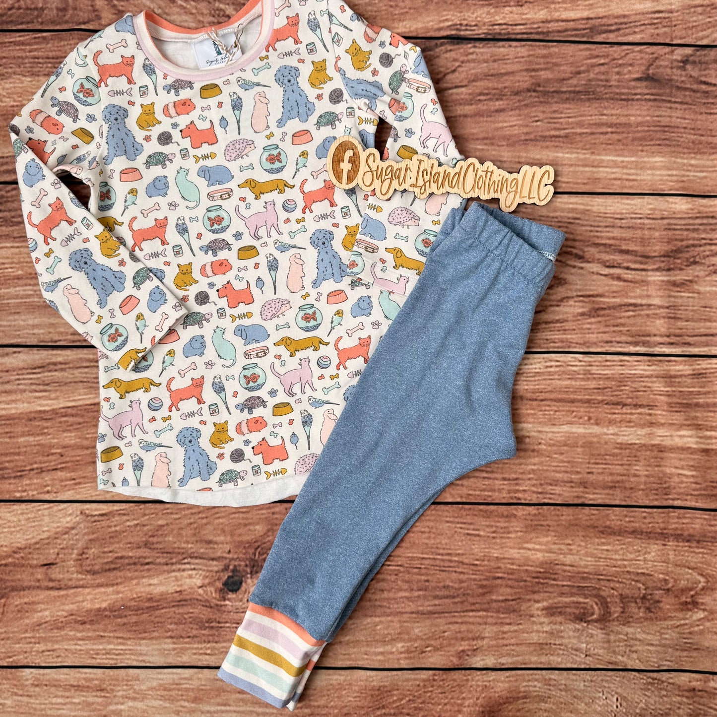 Pets Tunic & Legging Set 2T