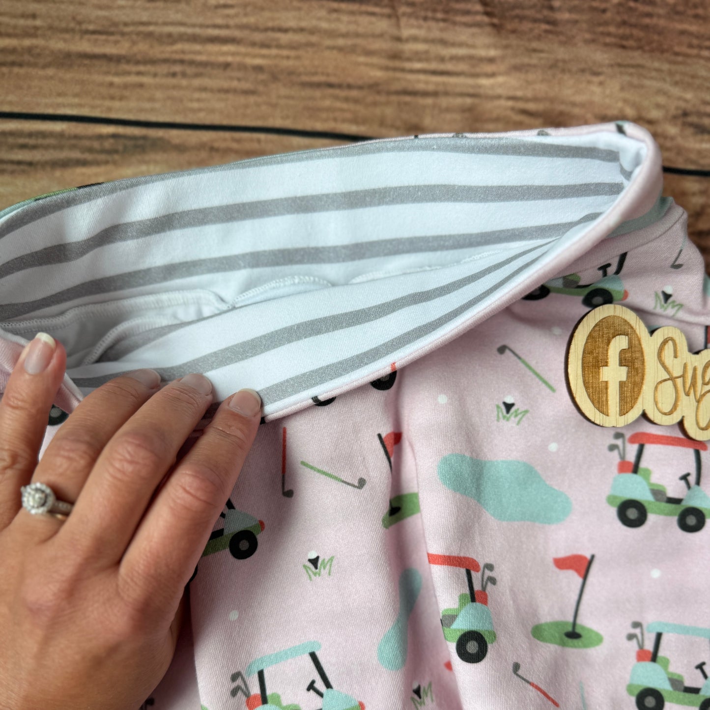 Pink Golf Skirt (with built in shorts!)