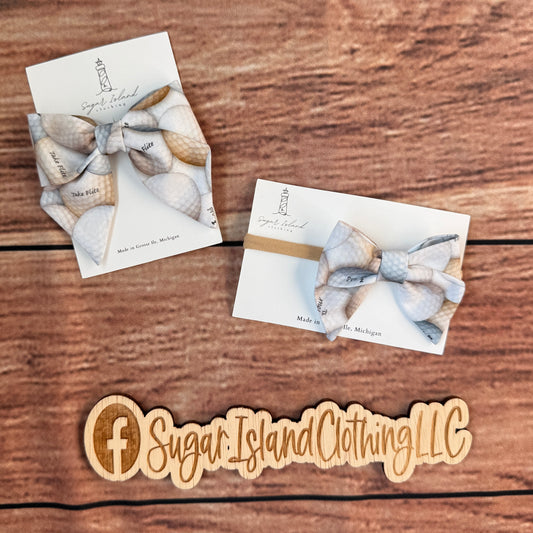 Handmade Golf Bow