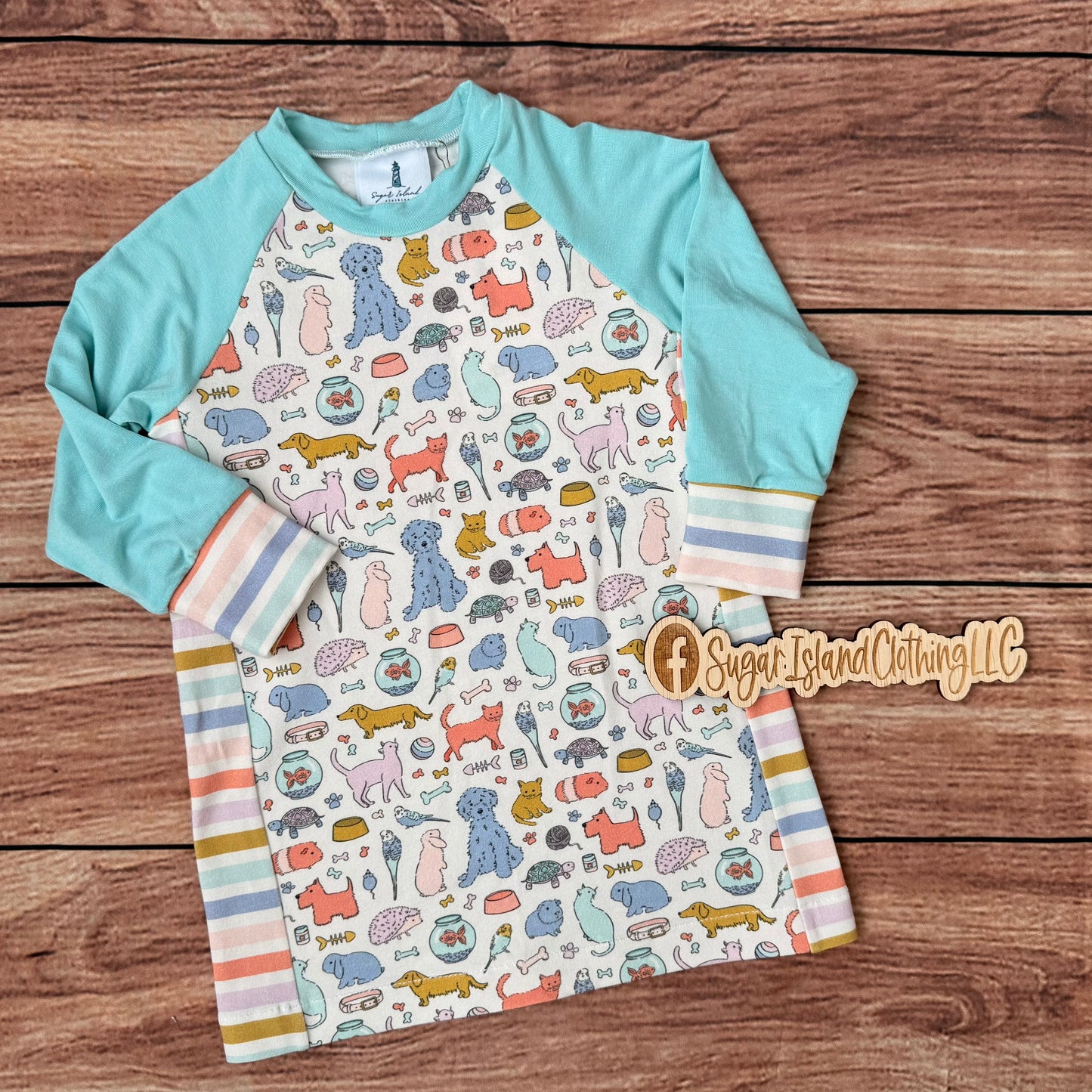 Pets Raglan Dress