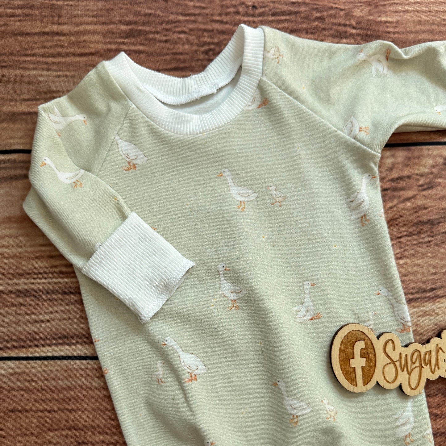 Knot Gown - Sage Green Goose