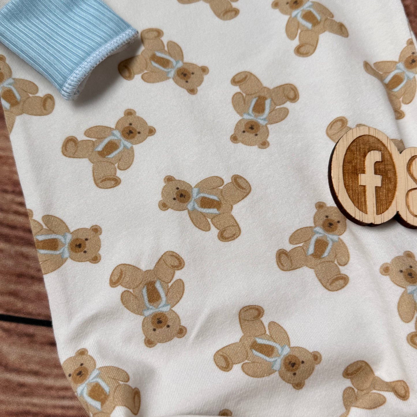 Knot Gown - Blue Bow Bears