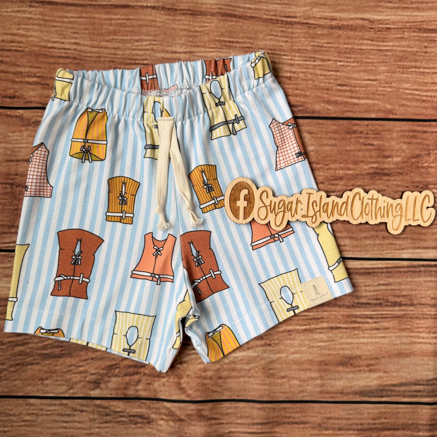 Life Jacket Park Shorts - Toddler