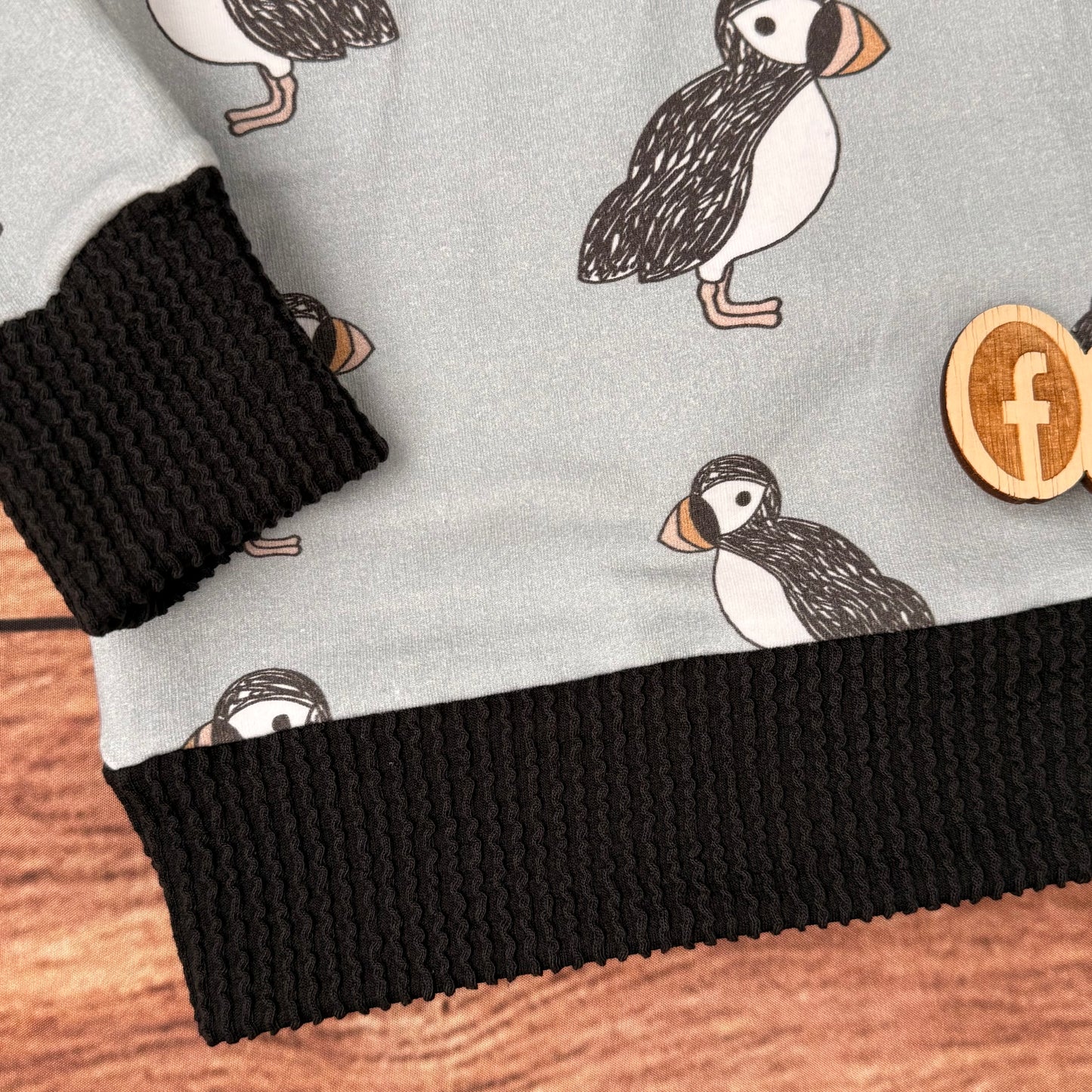 Puffin Raglan Sweater (toddler)
