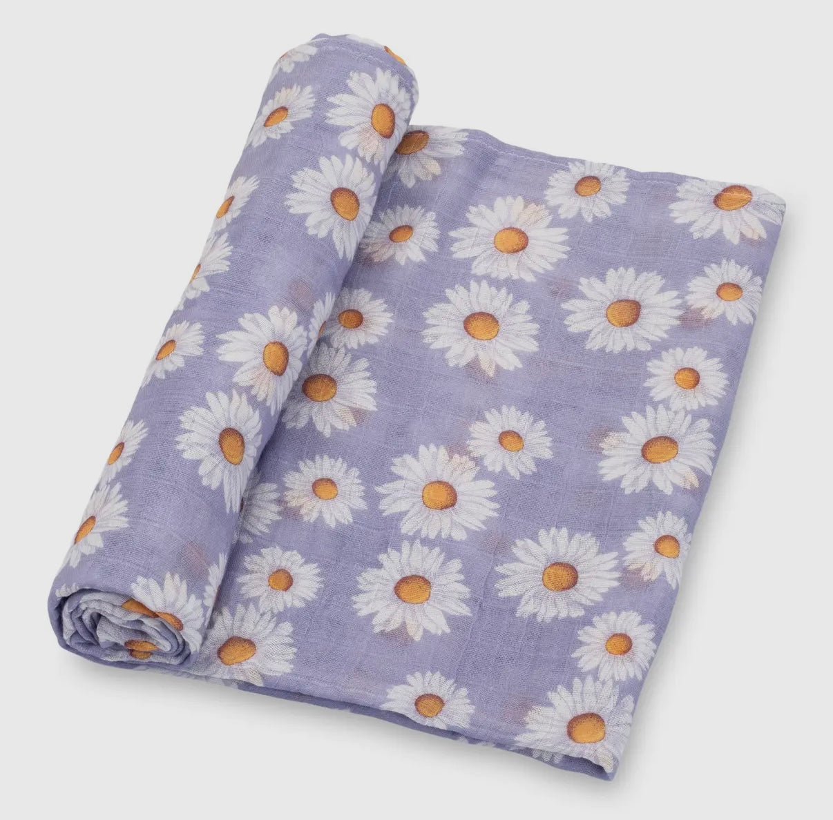 LollyBanks Beautiful Daisy Muslin Swaddle