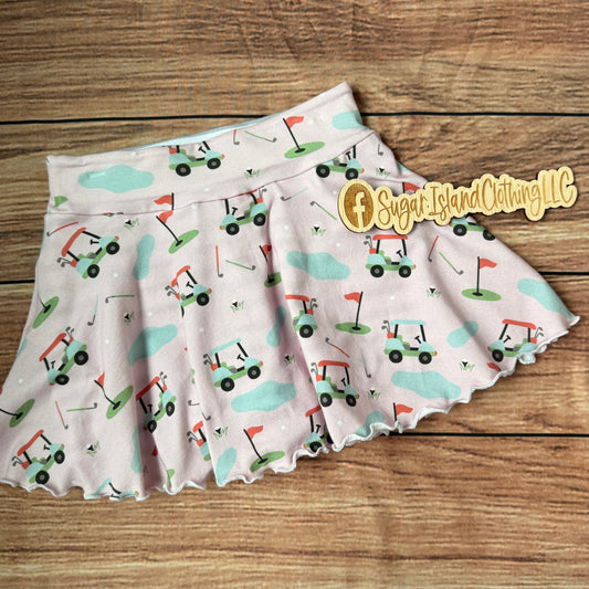 Pink Golf Skirt (with built in shorts!)
