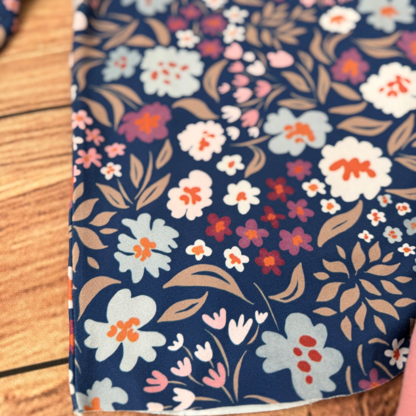 Navy Floral Tunic & Leggings
