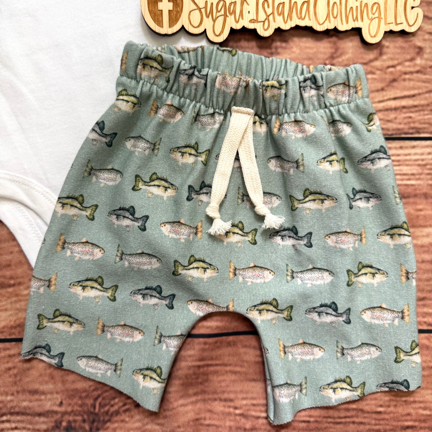 Fish Onesie & Shorts