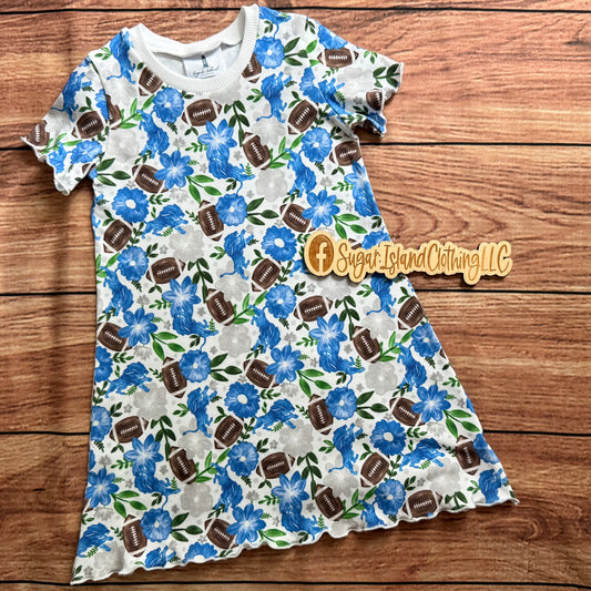 Lions Floral Dress
