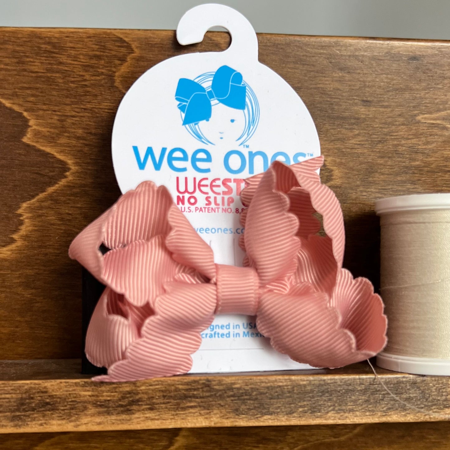 WeeOnes Mini Bow - Sweet Nectar (Mauve)