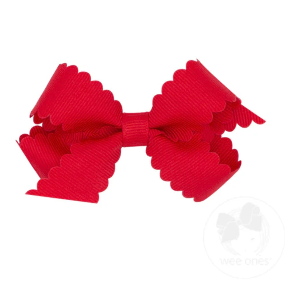 WeeOnes Mini Bow - Red