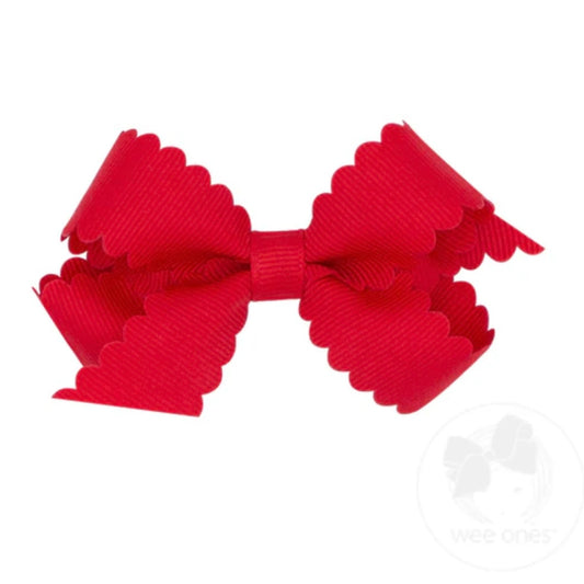 WeeOnes Mini Bow - Red