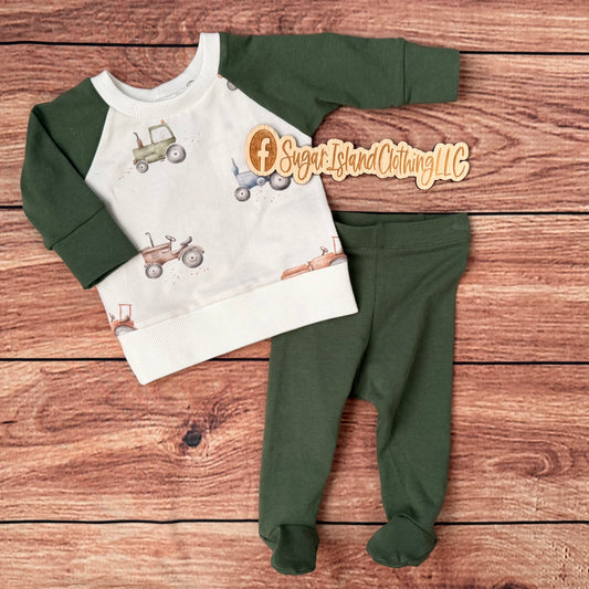 Tractor Baby Set