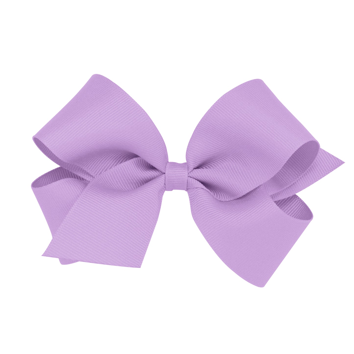 WeeOnes Medium Classic Grosgrain Bow - Light Orchid
