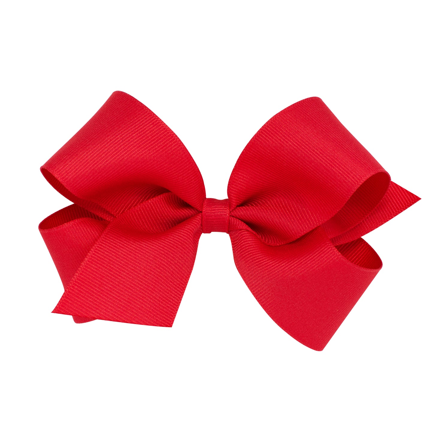 WeeOnes Medium Classic Grosgrain Bow - Red